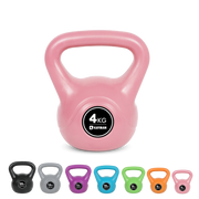 Kayman Kettlebell 4KG, 6KG, 8KG, 16KG, 20KG - Ergonomic Handle & Flat Bottom for Stability - Home Gym Weight for Strength Training & Cardio - Versatile Range for Fitness Workouts