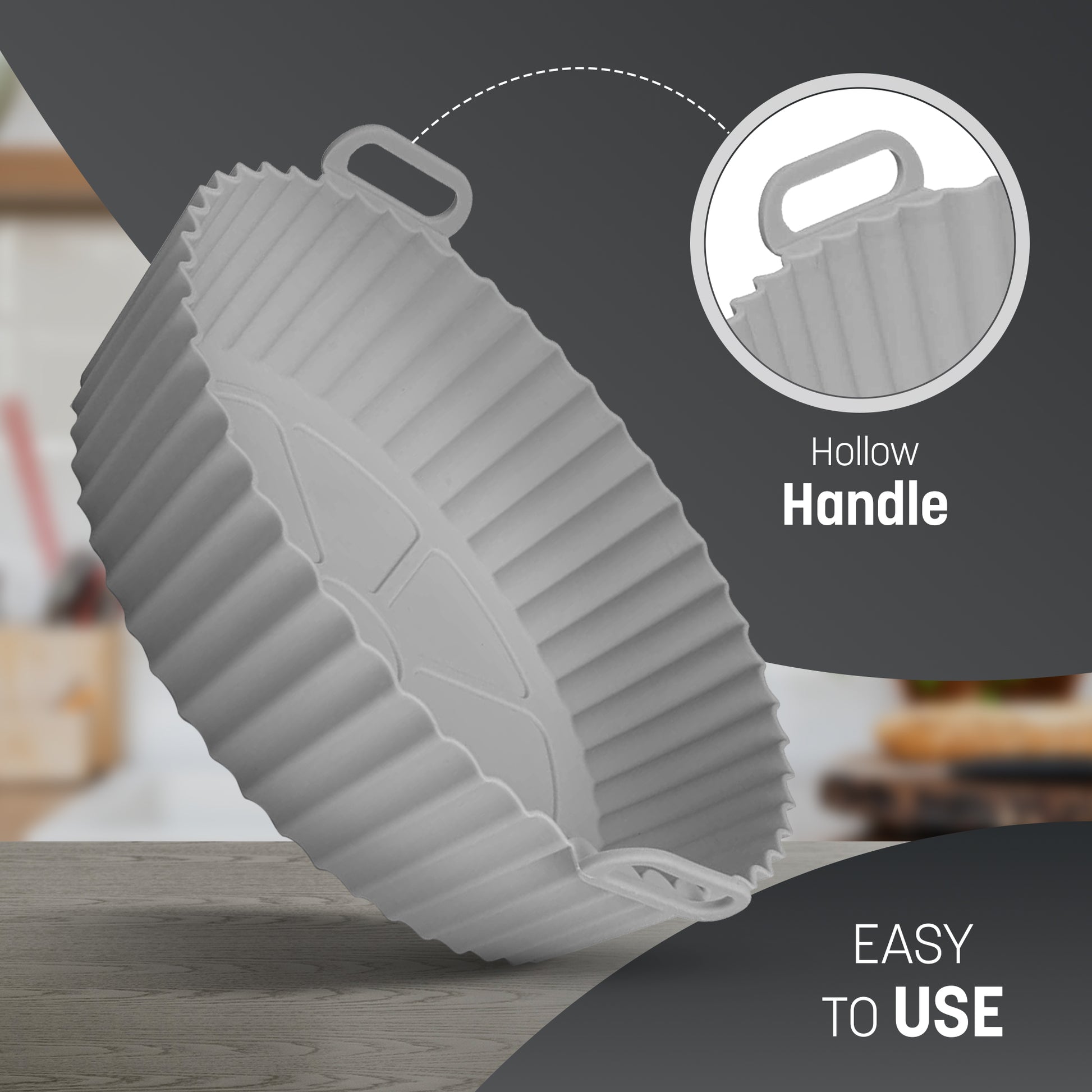 Silicone Air Fryer Liners - 3 Pack – image 3