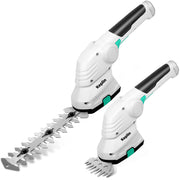 2-in-1 Cordless Grass Shear and Hedge Trimmer – 7.2V Battery Powered Garden Trimmer UK