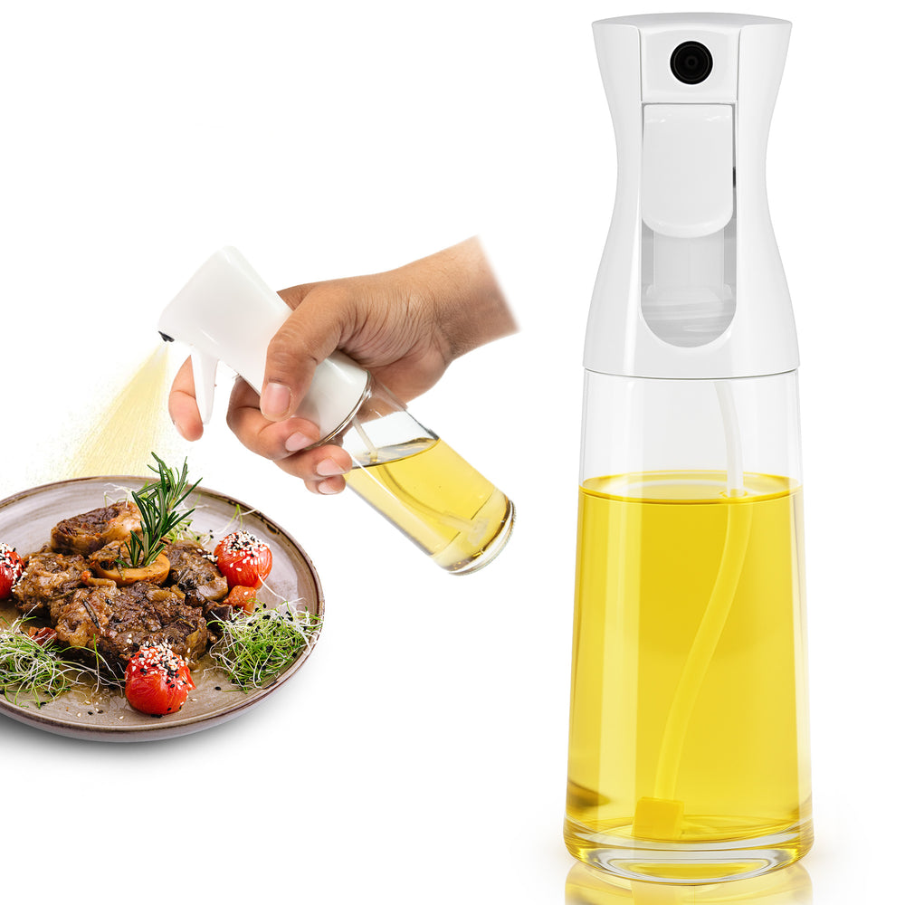 Cooking Oil Spray Bottle 220ml - Olive Oil Mister Sprayer
