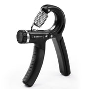 Kayman Grip Strengtheners - Adjustable Resistance Hand Exerciser - Strength Training for Forearm, Wrist & Hand - Durable PP+TPR - Fits All Hand Sizes ( Black )