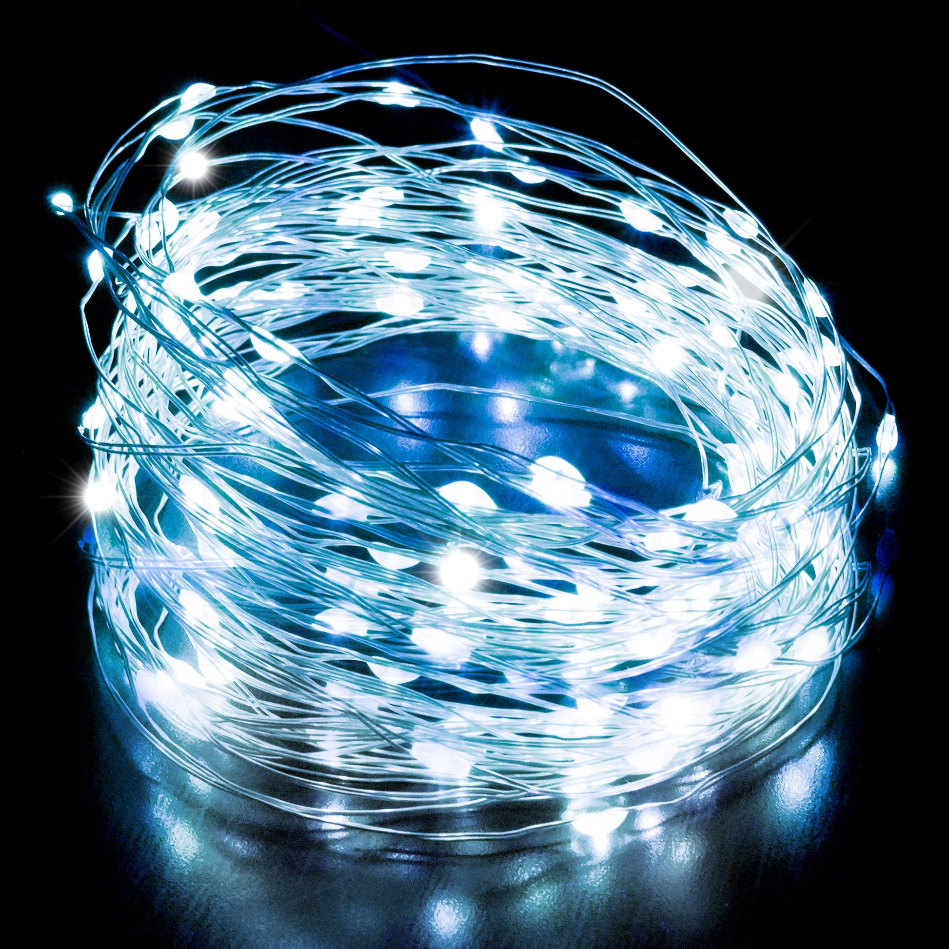 Desiretech - LED Battery-Powered Fairy Lights - Copper Wire String Lights - Waterproof Decorative LED for Indoor/Outdoor Use - Weddings, Christmas, Bedroom, Patio & Party – image 15