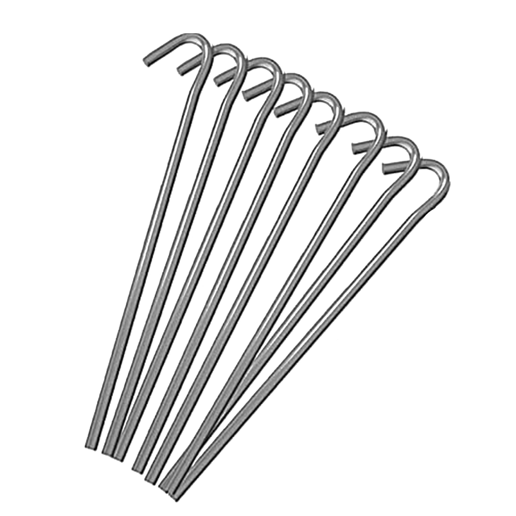 Keplin Steel Tent Pegs-Rust Free Weather-Resistant Hooks for Camping and Outdoor