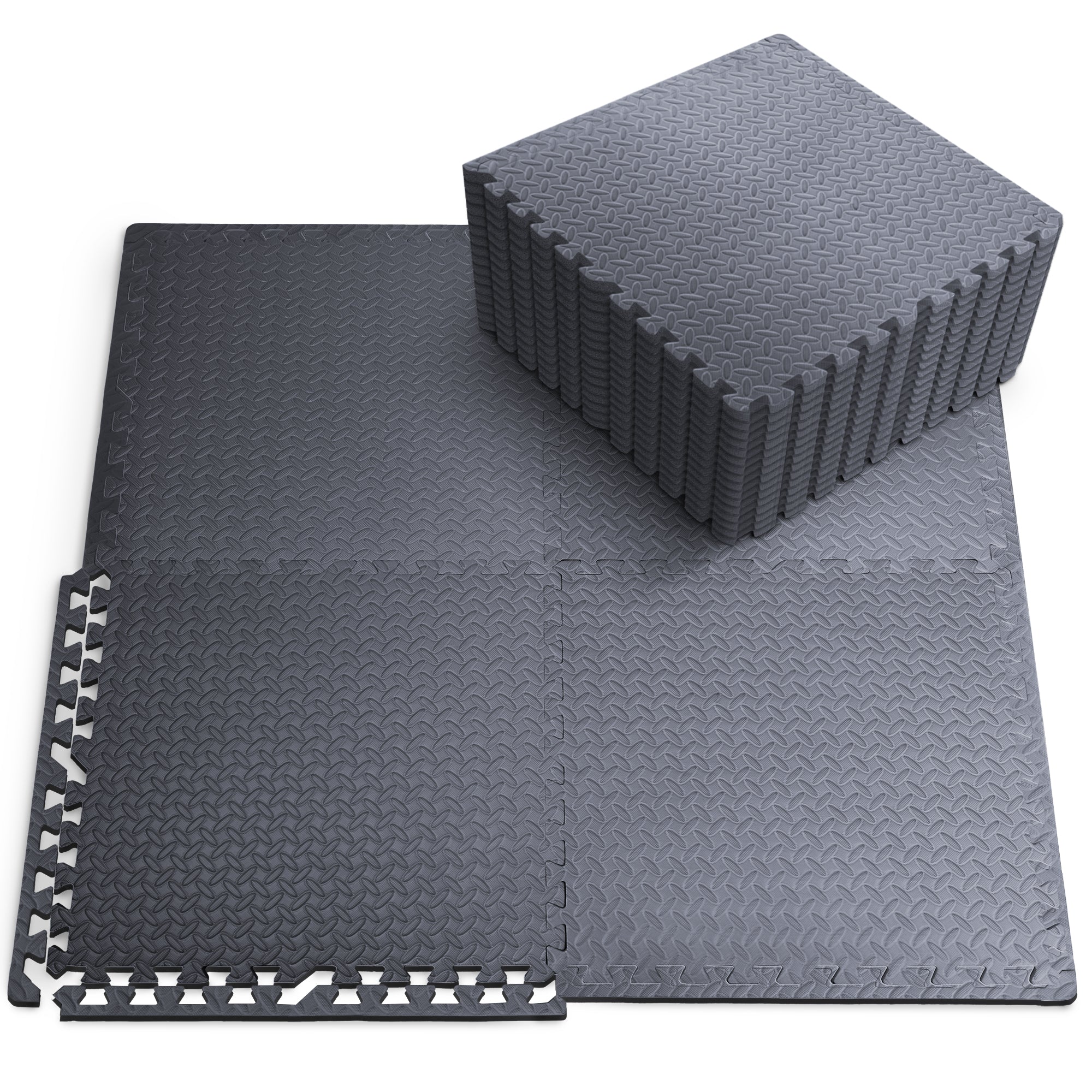 Kayman Gym Floor Mats 60x60cm - Interlocking EVA | Keplin