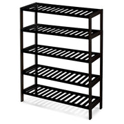 Bamboo Shoe Rack - 5 Tier