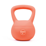 KAYMAN Soft Kettlebell for Home Gym – PVC Coated Weight – Floor Safe Flat Base – Ergonomic Non-Slip Handle – Strength Training, CrossFit, HIIT, Core Workout – Durable Fitness Equipment