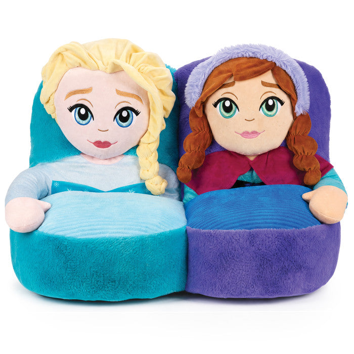Disney Frozen Elsa & Anna Two-Seat Character Sofa