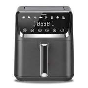Keplin 4.5 Litre Digital Air Fryer black – 8 preset touchscreen front view
