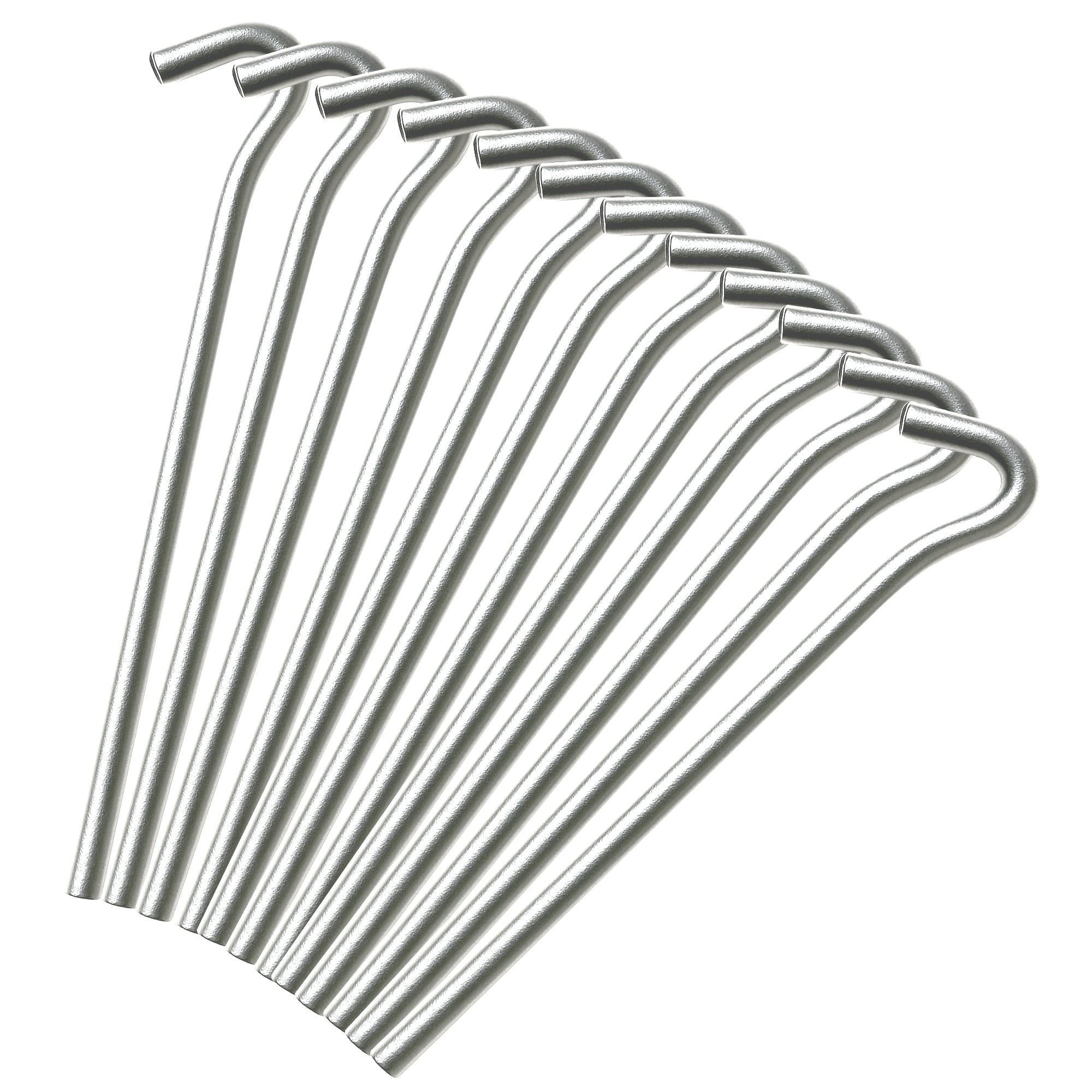 Rust Free Steel Tent Pegs - Weather-Resistant Camping & Outdoor Hooks