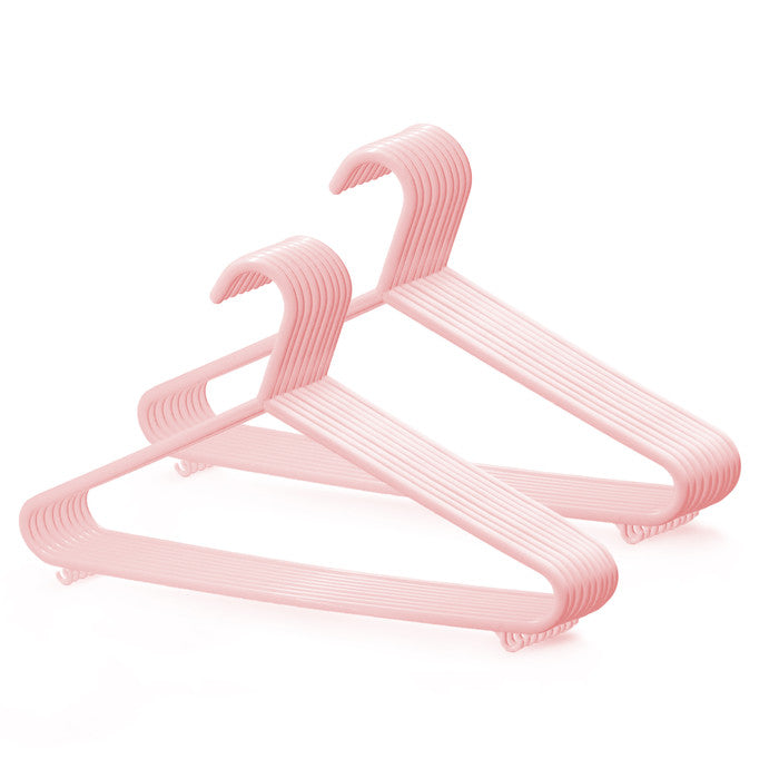 Plastic Clothes Hangers with Trouser Bar and Accessory Hooks