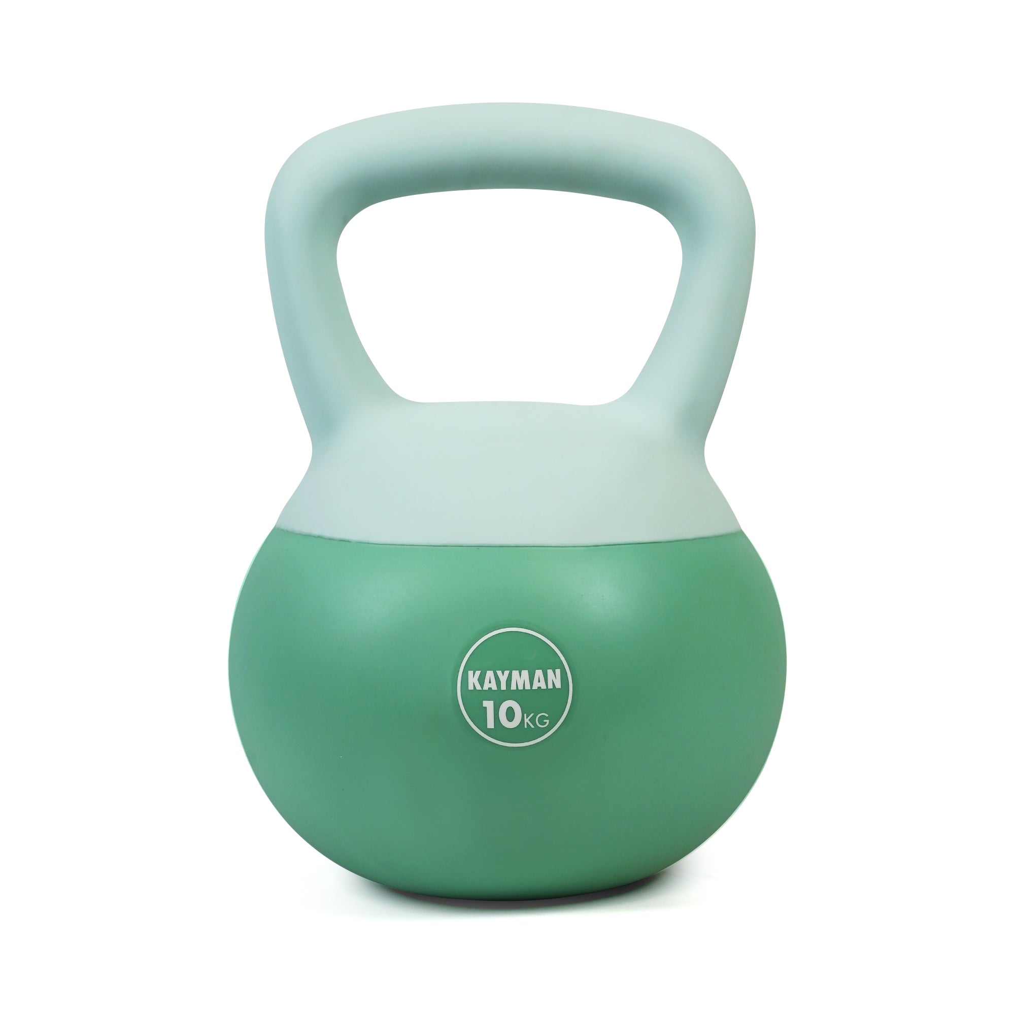 KAYMAN Soft Kettlebell for Home Gym – PVC Coated Weight – Floor Safe Flat Base – Ergonomic Non-Slip Handle – Strength Training, CrossFit, HIIT, Core Workout – Durable Fitness Equipment