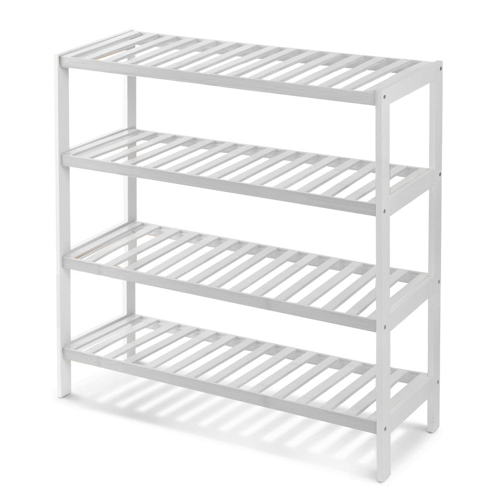 Bamboo Shoe Rack - 4 Tier – image 17