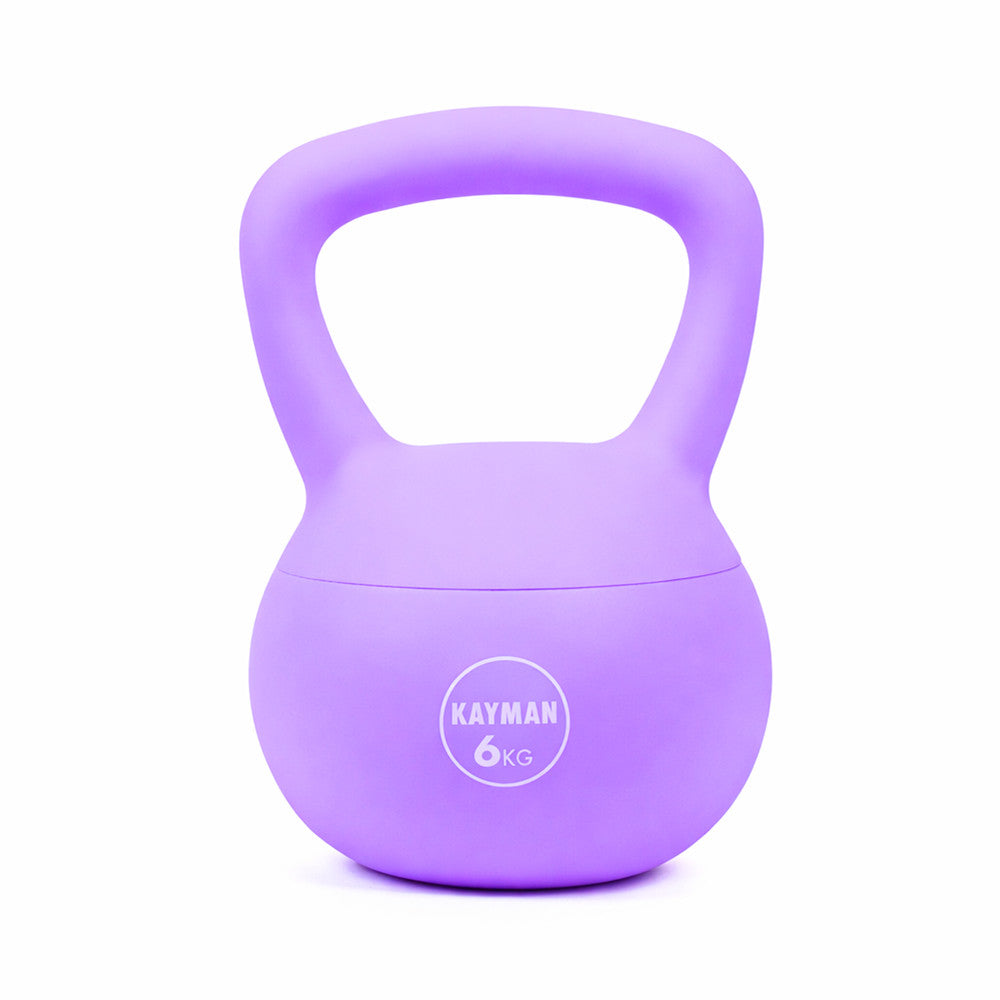 KAYMAN Soft Kettlebell for Home Gym – PVC Coated Weight – Floor Safe Flat Base – Ergonomic Non-Slip Handle – Strength Training, CrossFit, HIIT, Core Workout – Durable Fitness Equipment – image 15