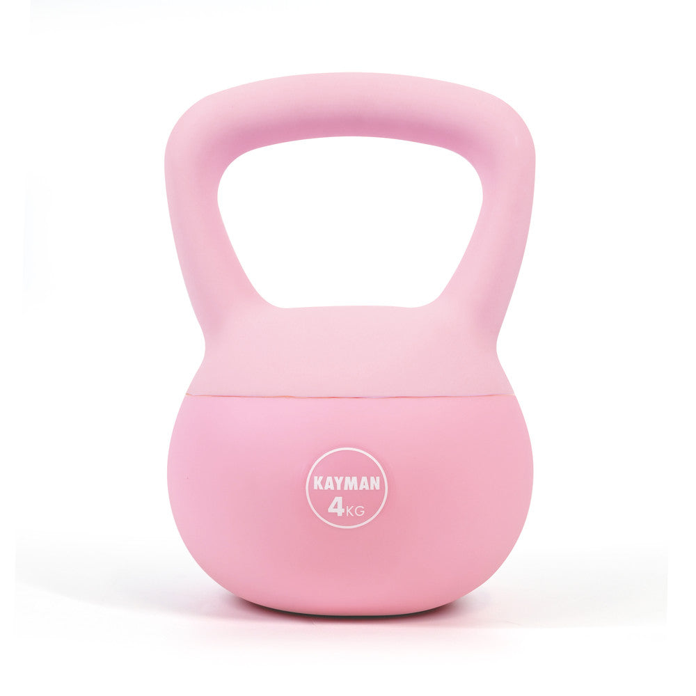 KAYMAN Soft Kettlebell for Home Gym – PVC Coated Weight – Floor Safe Flat Base – Ergonomic Non-Slip Handle – Strength Training, CrossFit, HIIT, Core Workout – Durable Fitness Equipment – image 8
