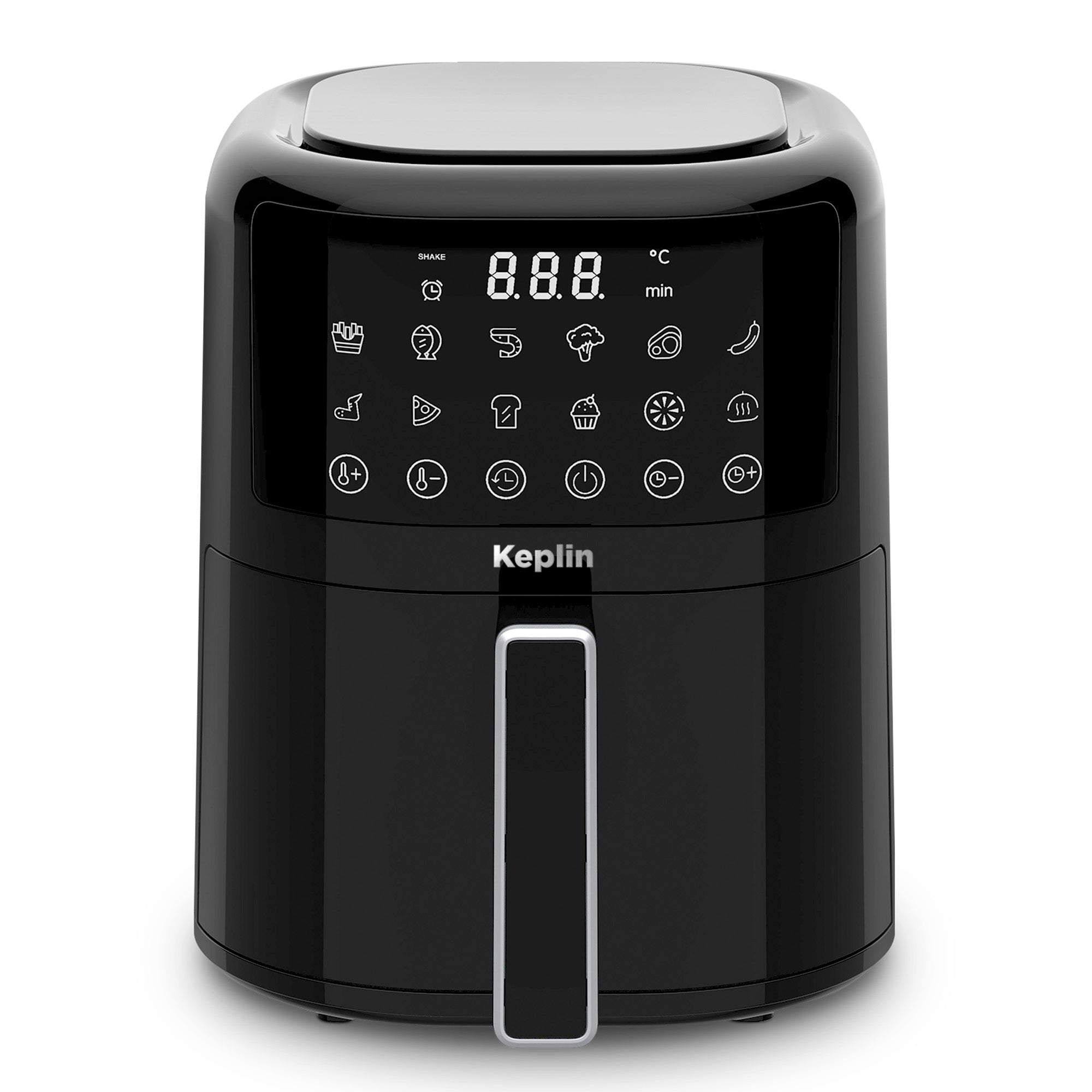 Keplin 4.5L Digital Air Fryer – 12 Smart Cooking Presets, Touchscreen Air Fryer for Healthy Low-Oil Cooking, Exclusive Heating Tech, Energy Saving, Easy-Clean Non-Stick Basket - 2 Year Warranty