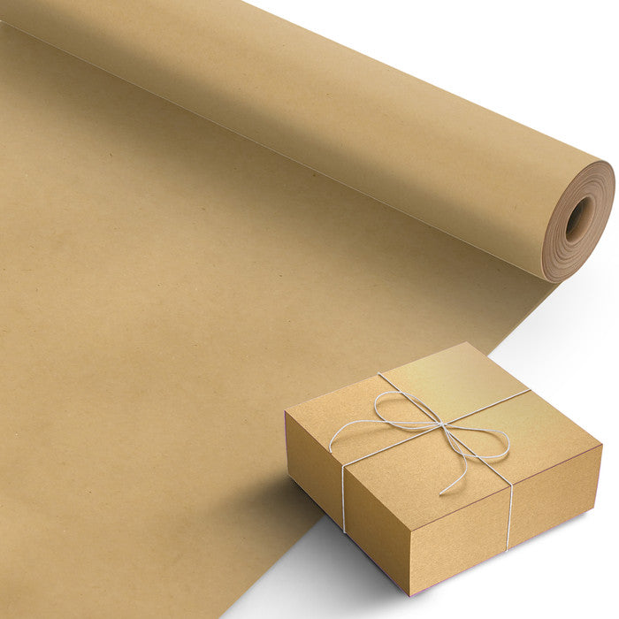 Recycled Kraft Wrapping Paper Roll – Eco-Friendly 80gsm Gift Wrap for All Occasions