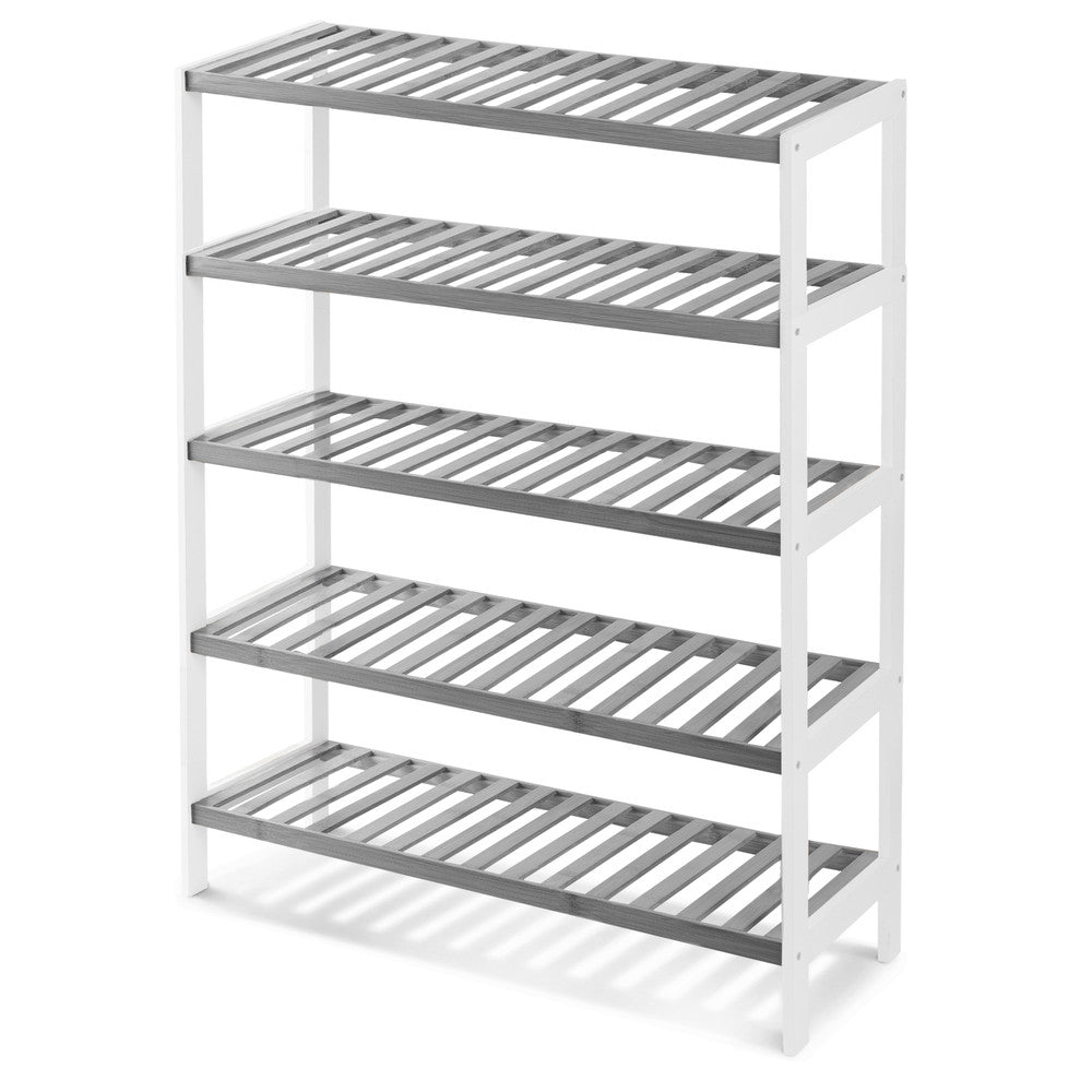 Bamboo Shoe Rack - 5 Tier