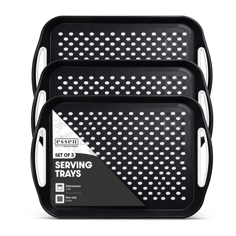 3-Pack Serving Tray Set