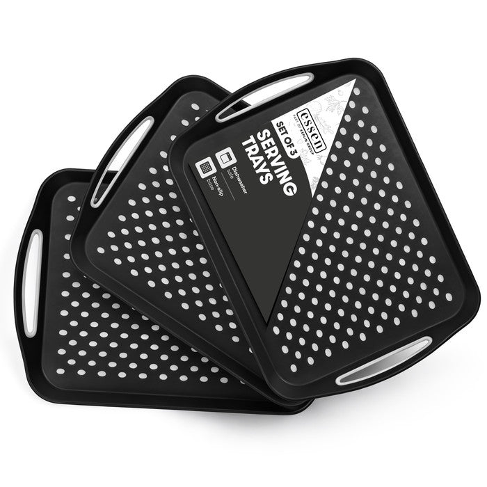3-Pack Serving Tray Set