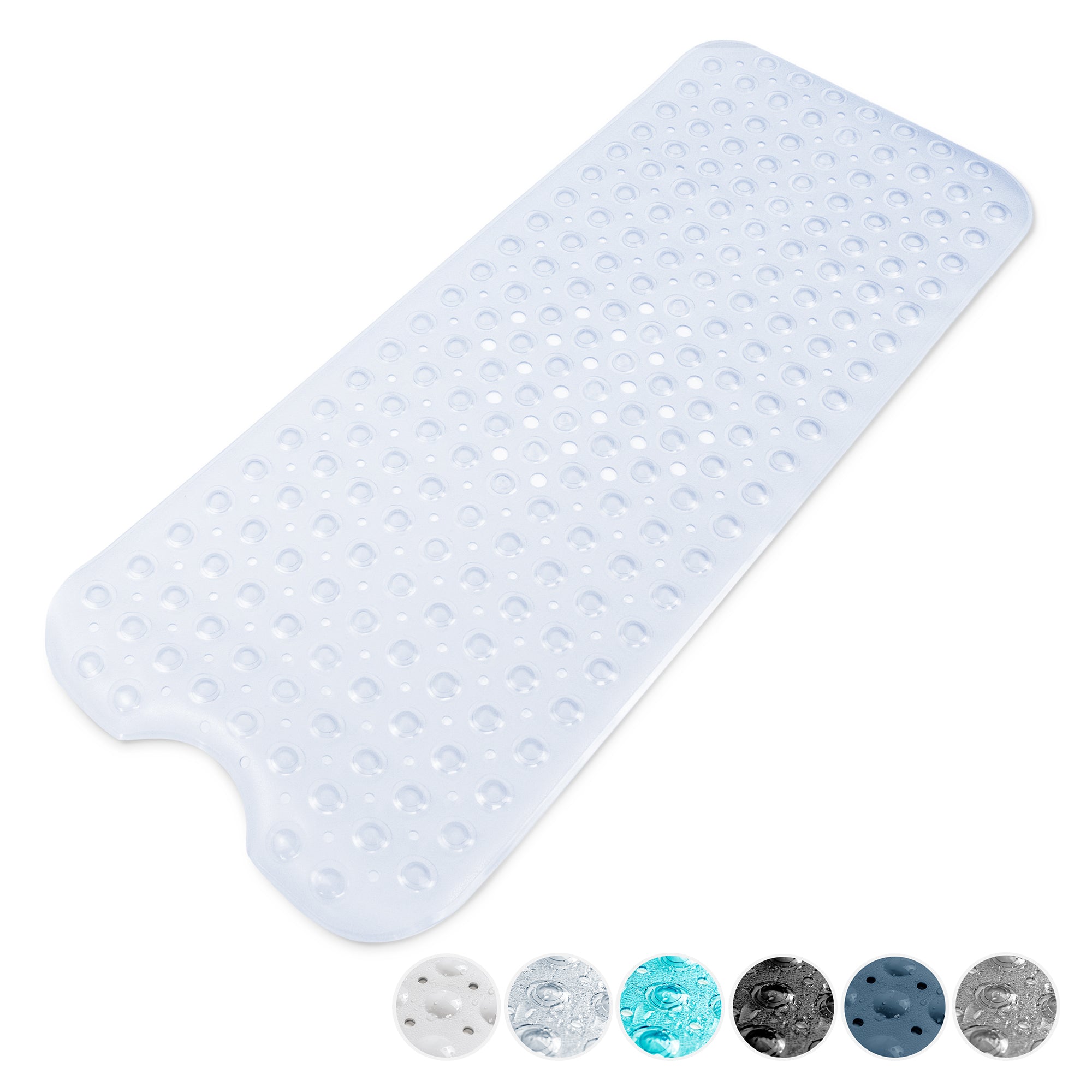 Non-Slip Bath Mat - Soft and Comfortable Mat with Machine Washable Design