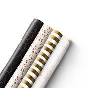 Kraft & Co 4 Pack 44cm x 5M of Gift Wrapping Paper, Quality Festive Designed Kraft Paper, Eco-Friendly, Recyclable Wrapping Paper Ideal for Gifts, Arts & Crafts (20M Total) – image 15