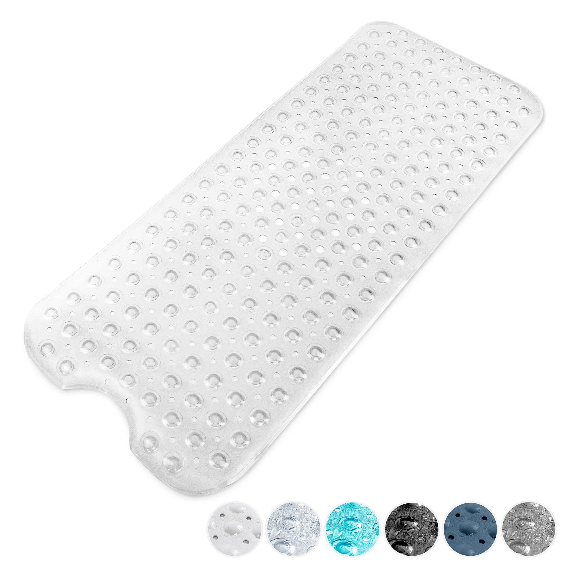 Non-Slip Bath Mat - Soft and Comfortable Mat with Machine Washable Design