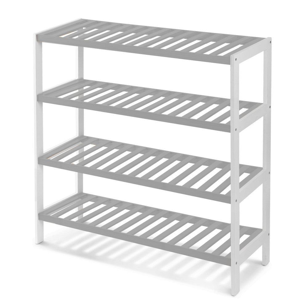 Bamboo Shoe Rack - 4 Tier
