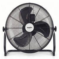 20 Inch Chrome Floor Fan – Heavy Duty 3 Speed Gym Fan
