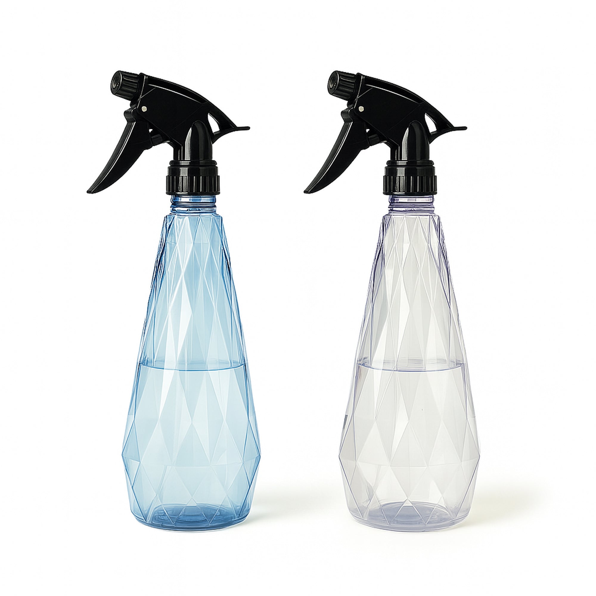KEPLIN Water Spray Bottles (2 Pack) 600ml – Adjustable Nozzle for Mist & Stream | Reusable & Refillable w/Spray Nozzle | Ideal for Cleaning Kitchen Bath Glass (Grey & Green) (Copy)