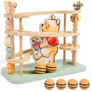 Disney Winnie the Pooh wooden ball run track toy for babies 18 months plus