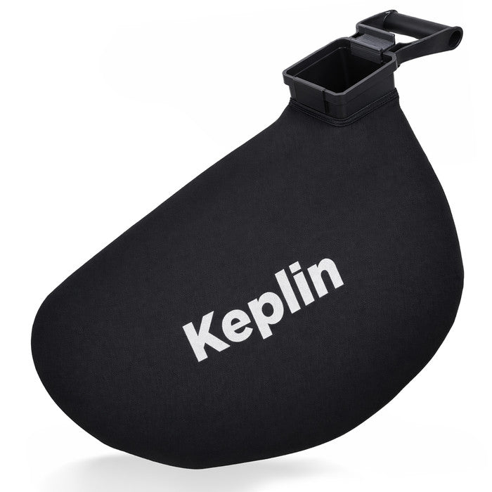 Keplin 35L leaf blower replacement collection bag with clip connector – front view