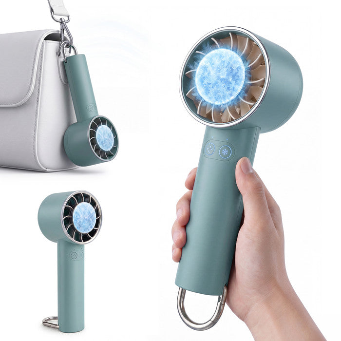 Portable Handheld Fan with Semiconductor Cooling Plate - Ocean swatch