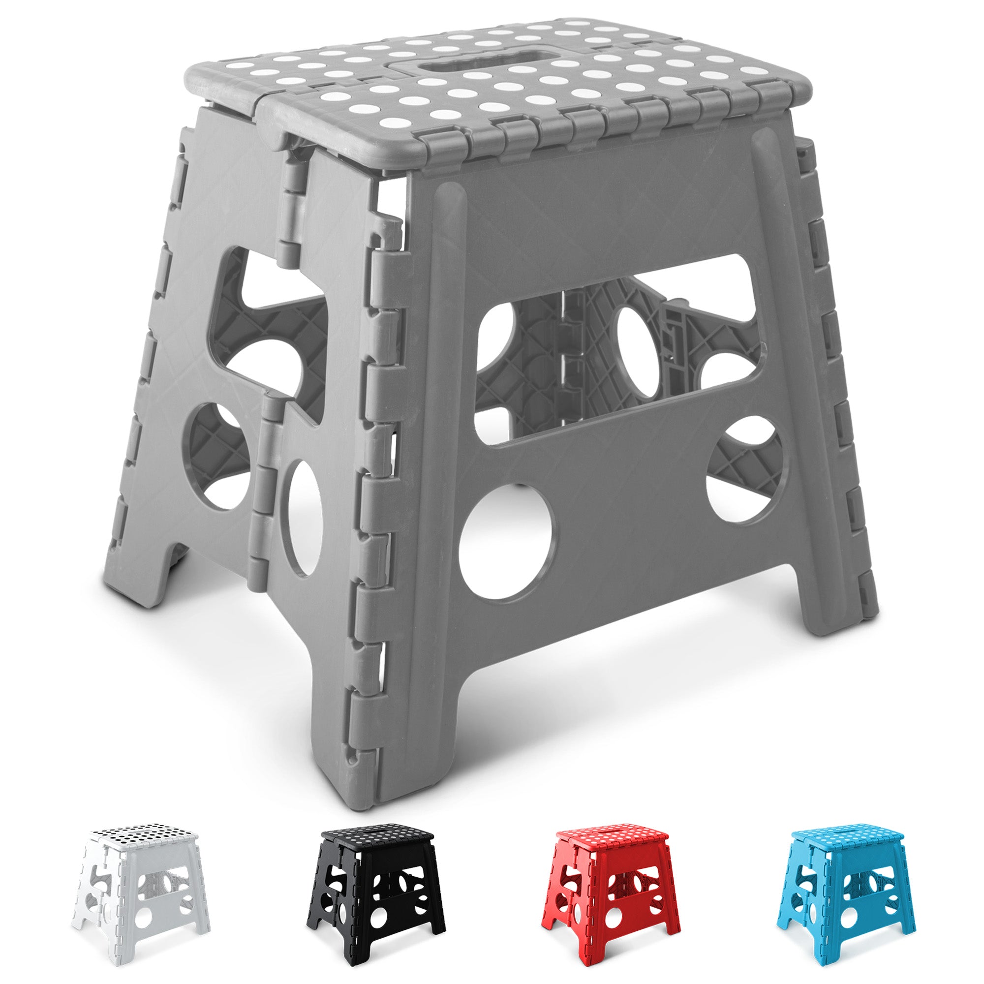 KEPLIN 13inch Heavy Duty Folding Step Stool