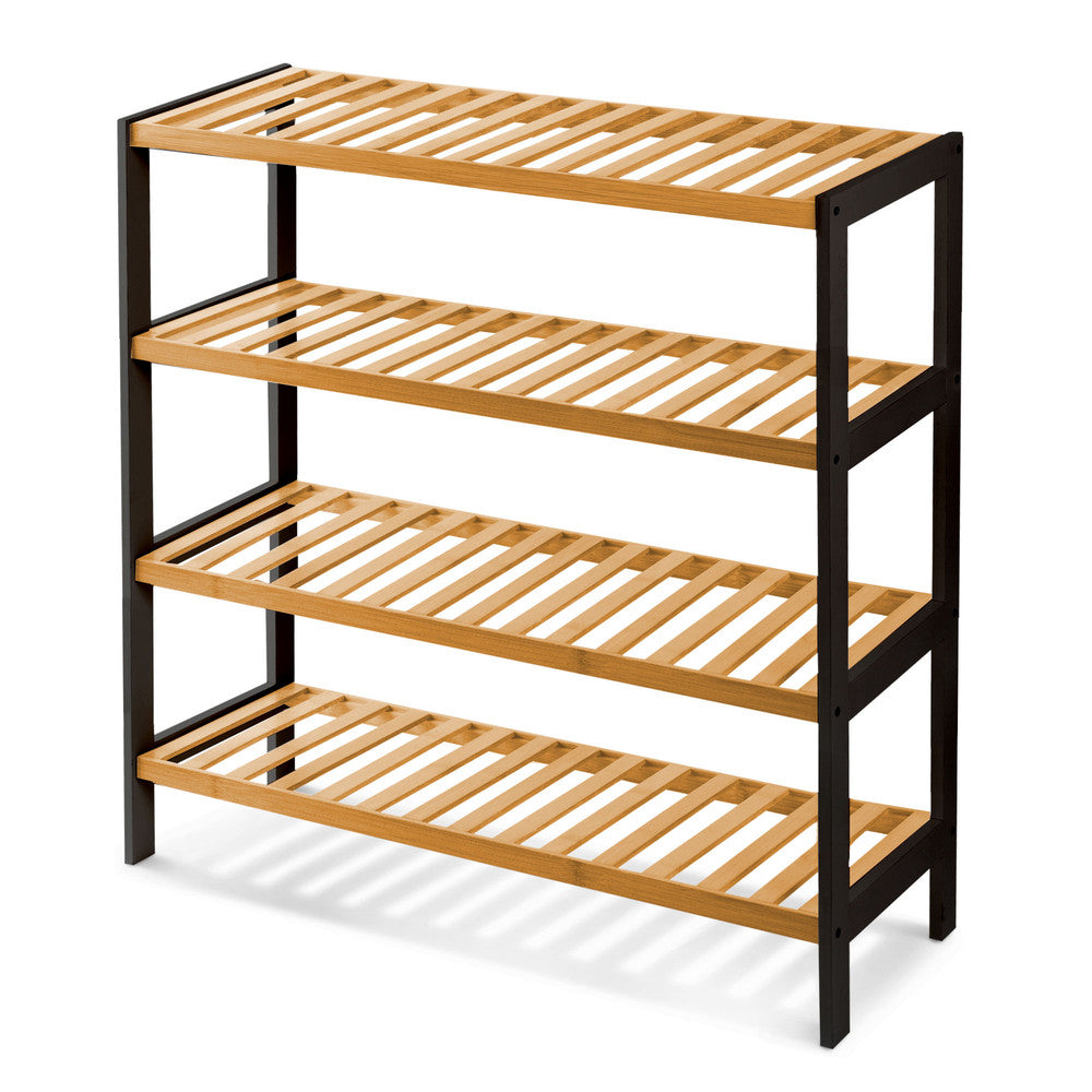 Bamboo Shoe Rack - 4 Tier – image 9
