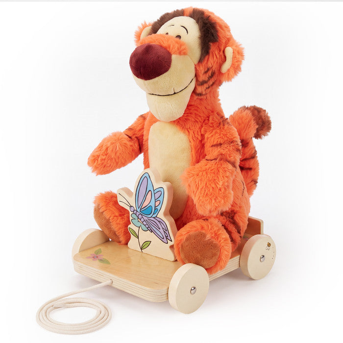 Disney Winnie the Pooh Tigger Pull with Wheels & Plush Tiger
