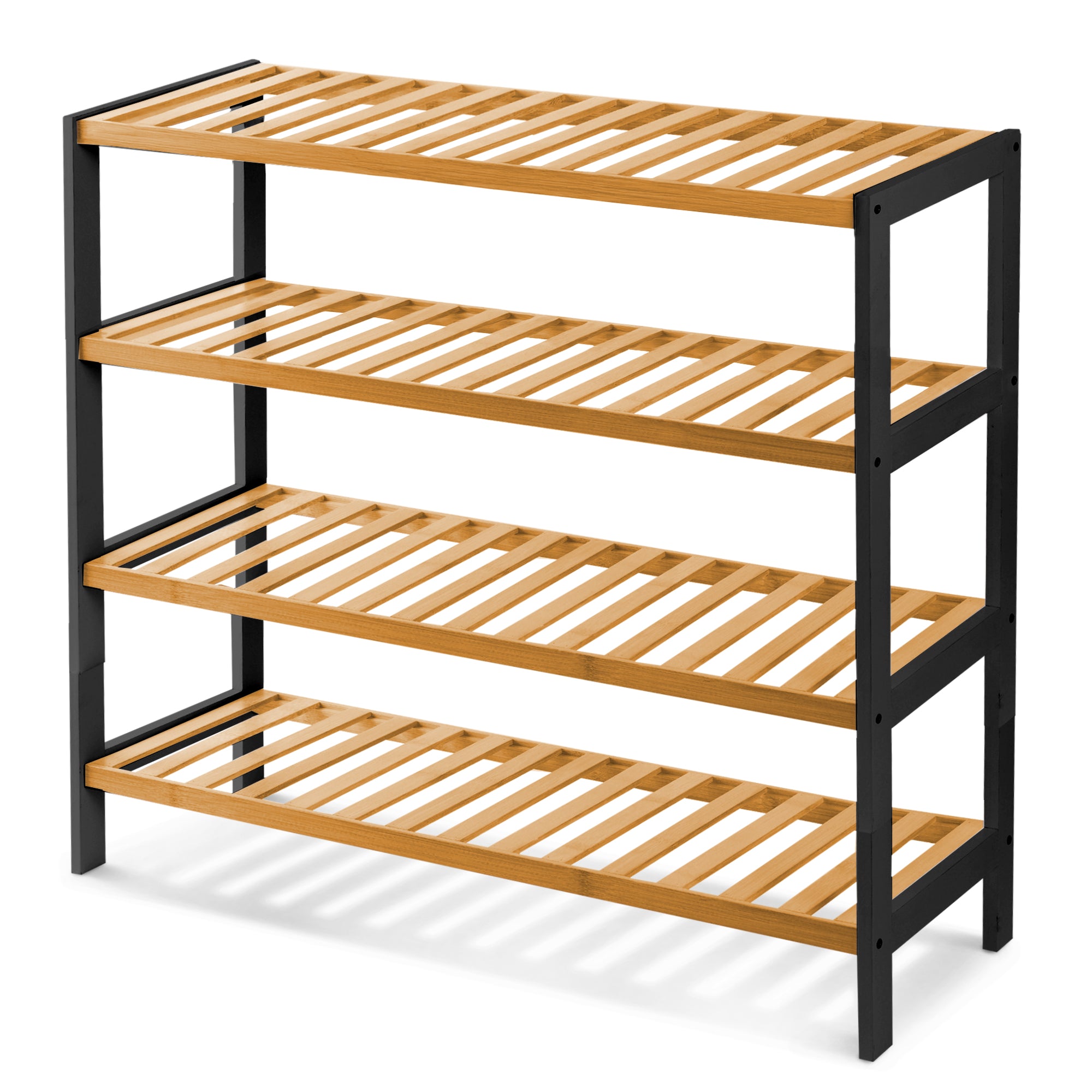 Keplin Bamboo Shoe Rack - 4 Tier