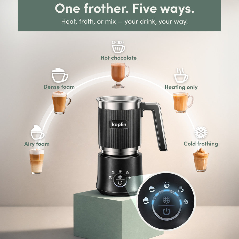 5-in-1 Automatic Electric Milk Frother – image 2