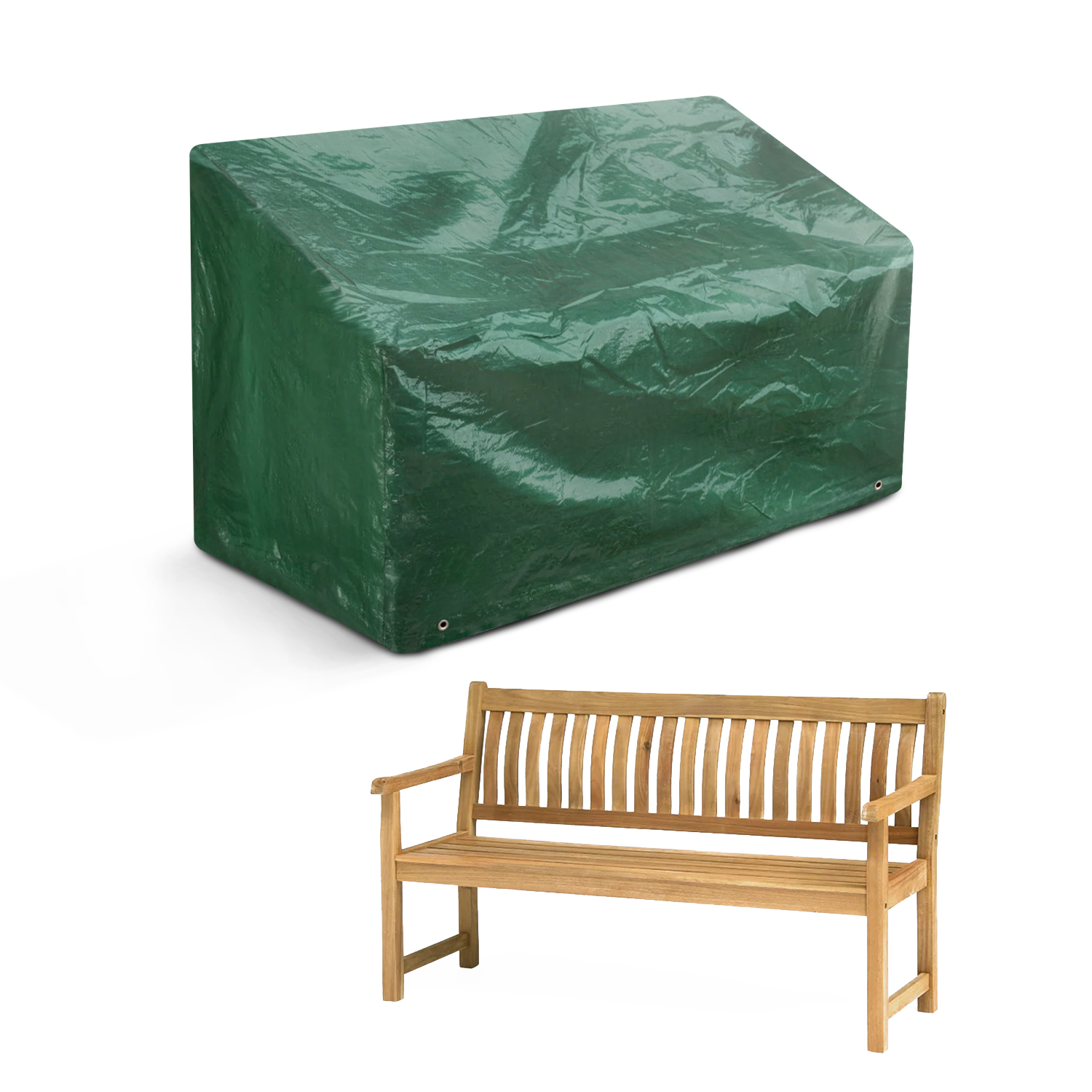 3 Seat Garden Bench Cover - Waterproof, Tear Resistant and UV Protection