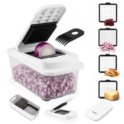 4-in-1 Vegetable Chopper with Container