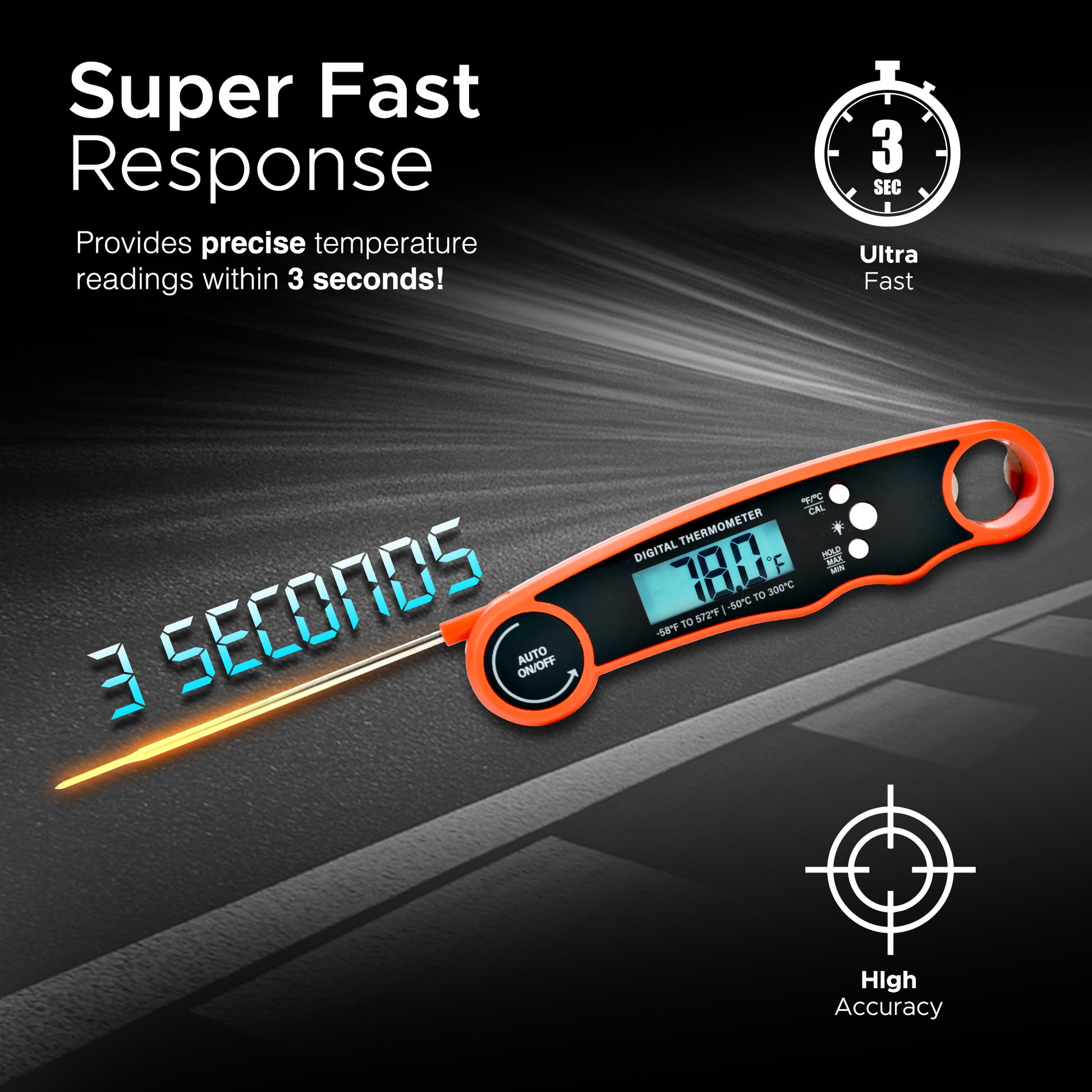 Instant Read Meat Thermometer – image 9