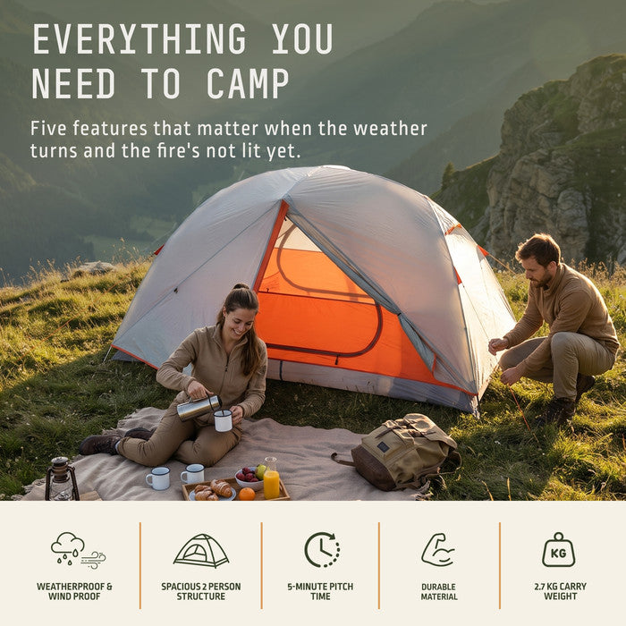2 Man Camping Tent
