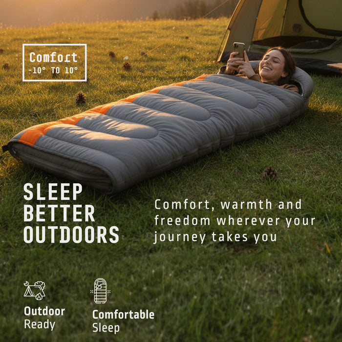 Adults Sleeping Bag for Camping & Backpacking