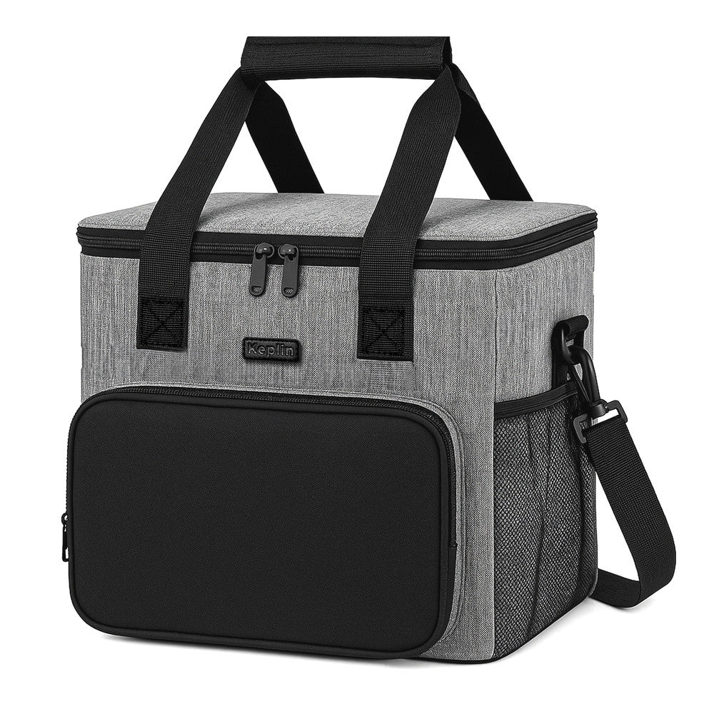 16 Litre Home Freezer Blocks with Picnic Bag for Family Trips - Long Lasting Reusable Ice Boards(30 x 23 x 23 cm)