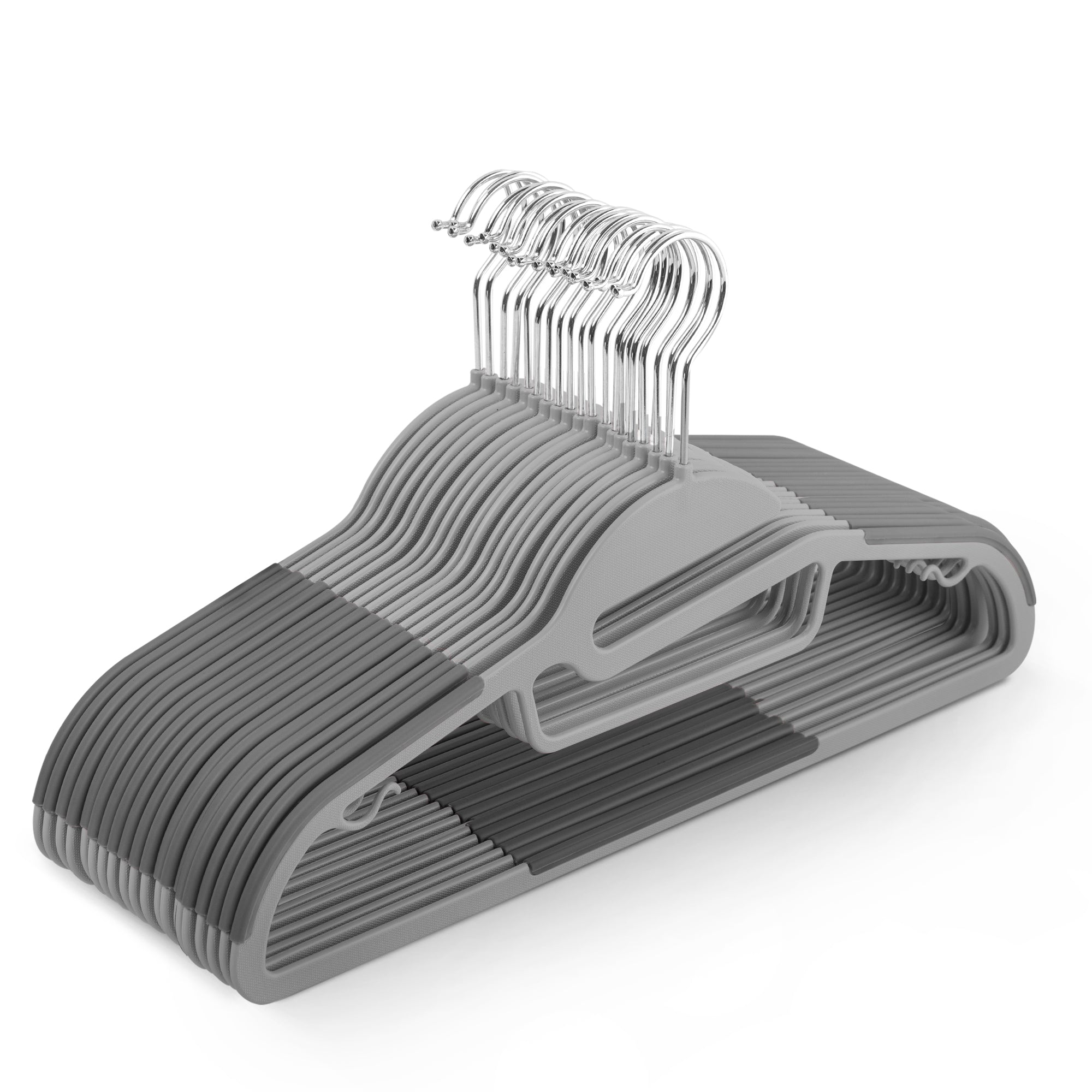 Slimline Non-Slip Clothes Hangers