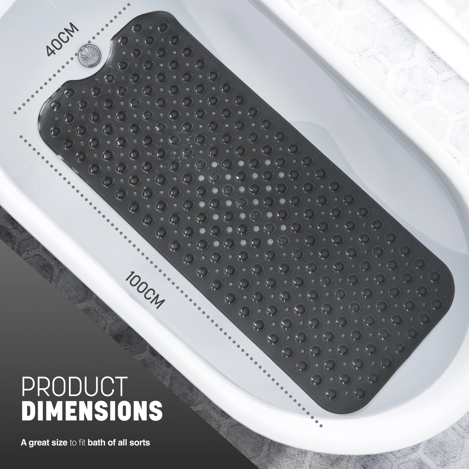 Non-Slip Bath Mat - Soft, Comfortable & Machine Washable – image 30