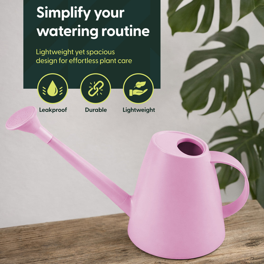 1.8L Plastic Watering Can with Plastic Sprinkler Rose – image 17