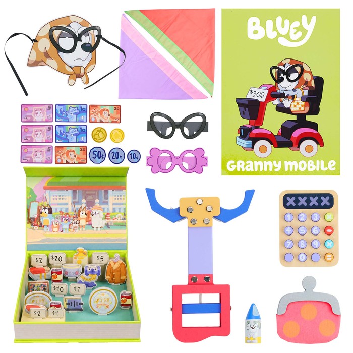 Bluey Granny Mobile Roleplay Toy Set