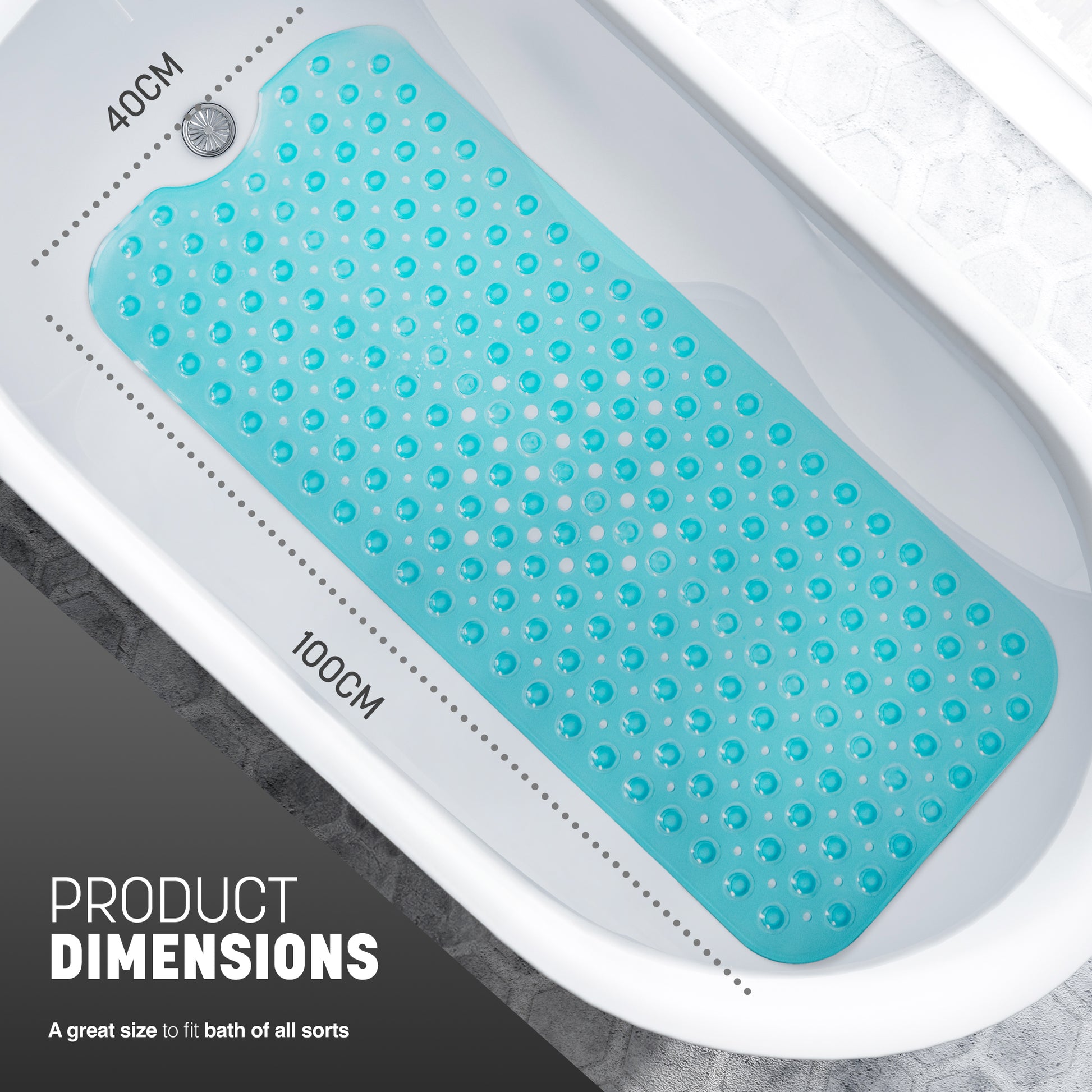 Non-Slip Bath Mat - Soft, Comfortable & Machine Washable – image 23