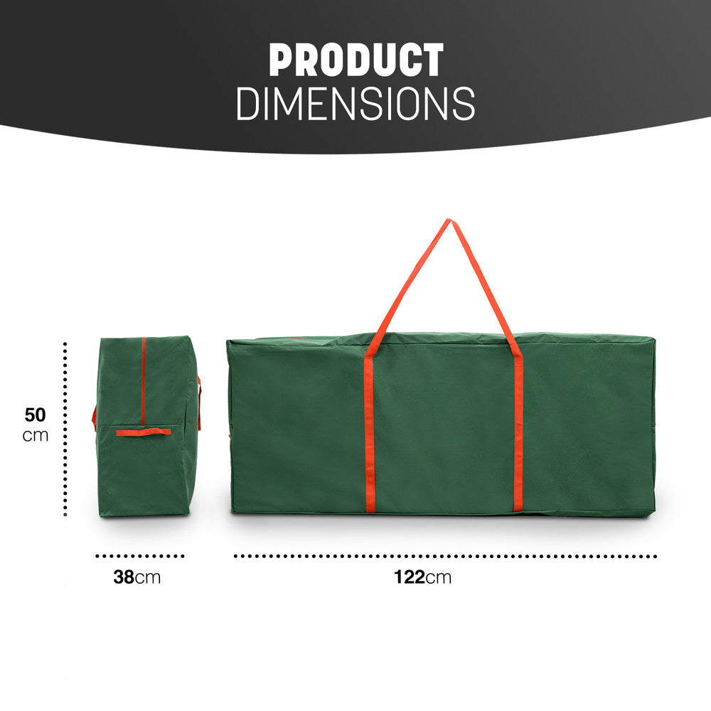 Christmas Wrapping Paper Storage Bag - Foldable, Heavy Duty, 600D Oxford Fabric – image 2