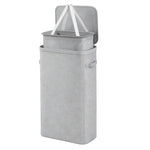 Collapsible Laundry Basket with Lid & Removable Liner